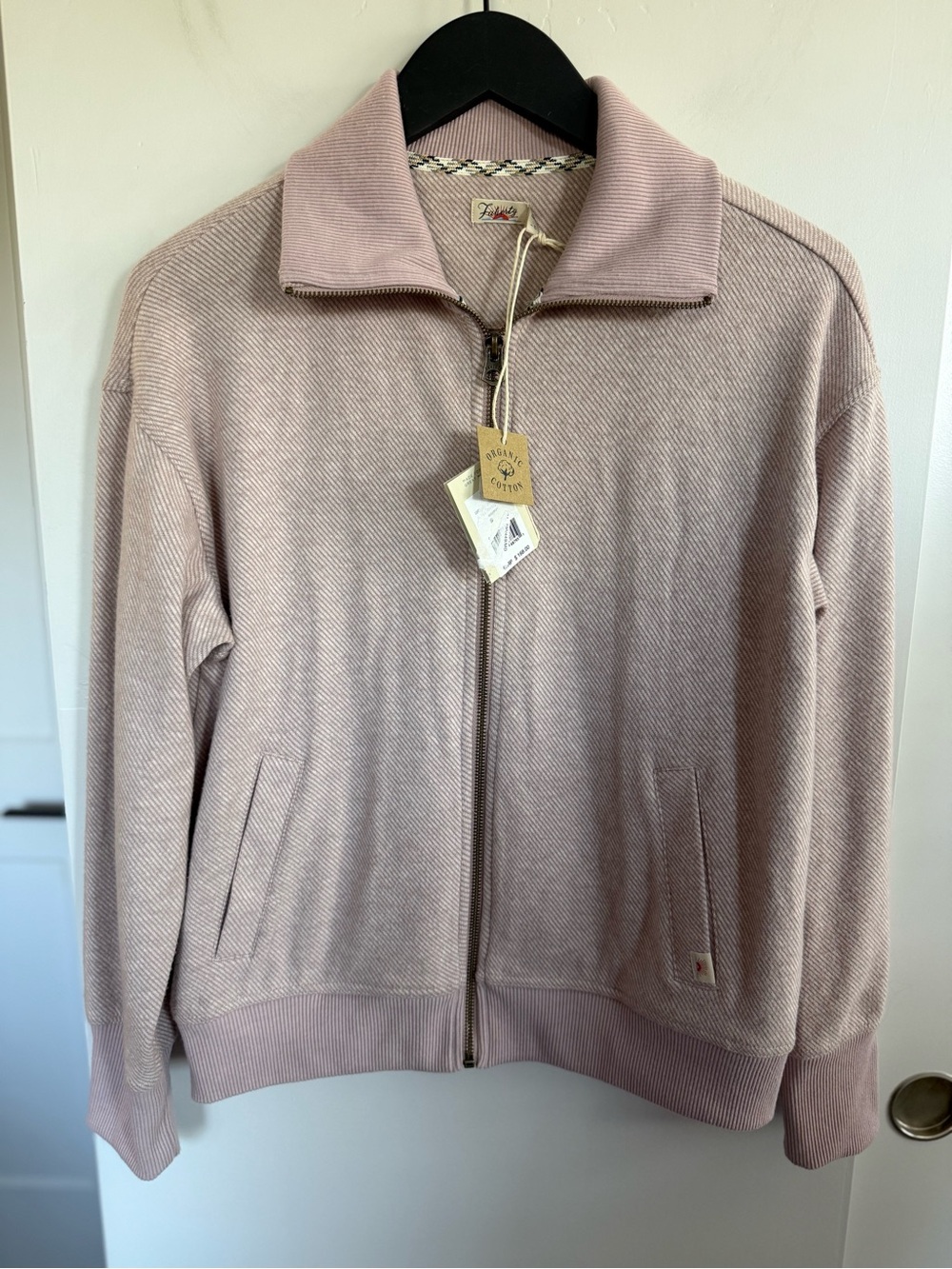 NWT Faherty Legend Lounge Full Zip Size Small
